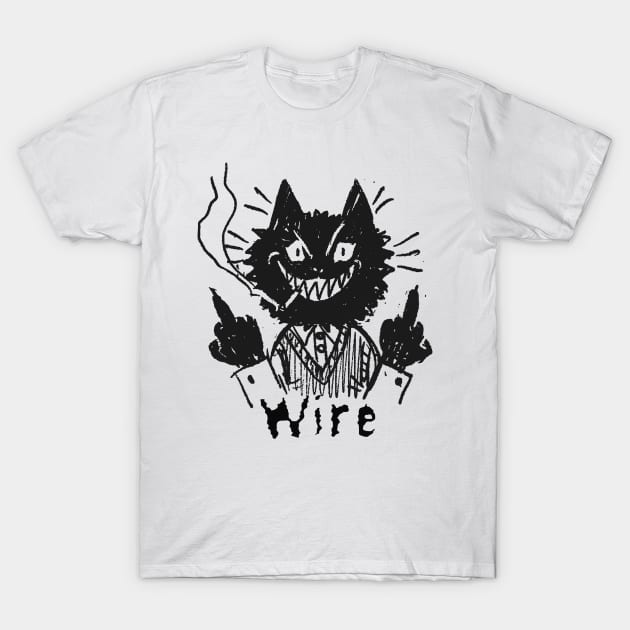 wire  and the bad cat T-Shirt by vero ngotak